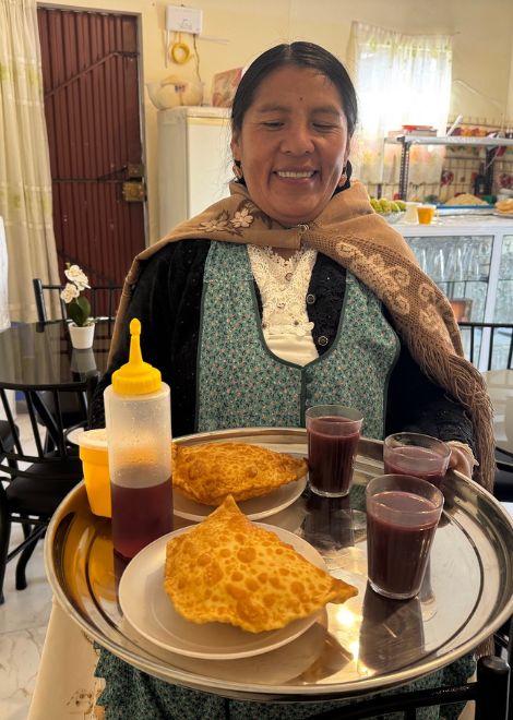 Explore the food scene in La Paz on our daily 12+ tasting tour