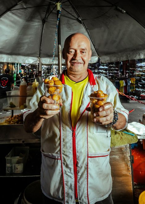 The food heroes of Medellín.
