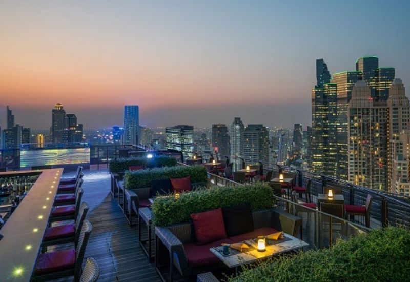 Best sky bars in Bangkok - zoom