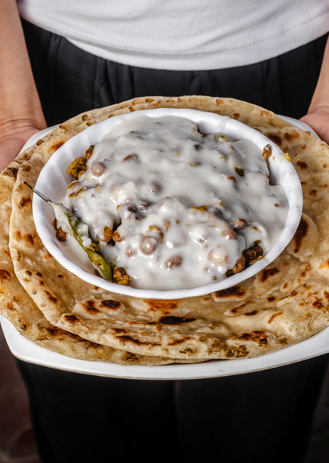 Mbaazi, cow peas in coconut sauce