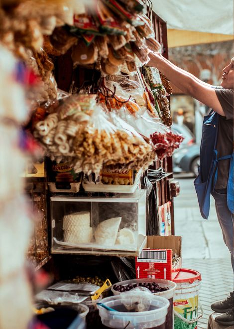 Explore Lima through its bustling markets, street vendors and local eateries.