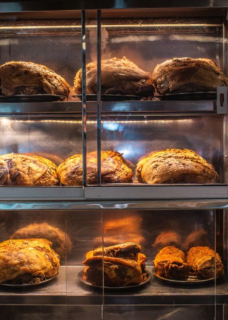 Slow-roasted pork piled into a crusty roll, the classic sanduíche de pernil is a staple of Rio's bars