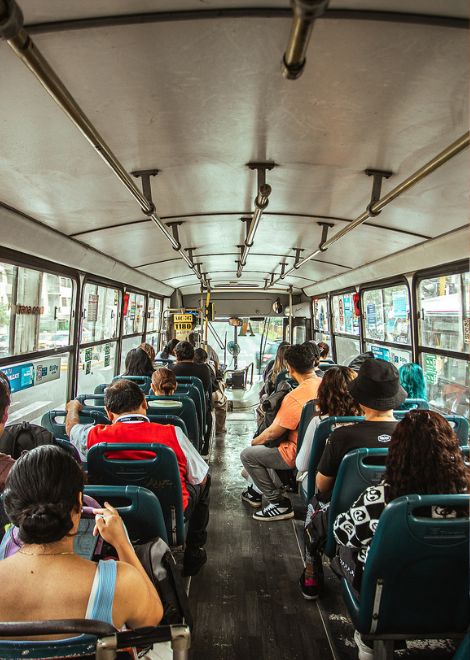 Ride Lima's local bus like a true Limeño.