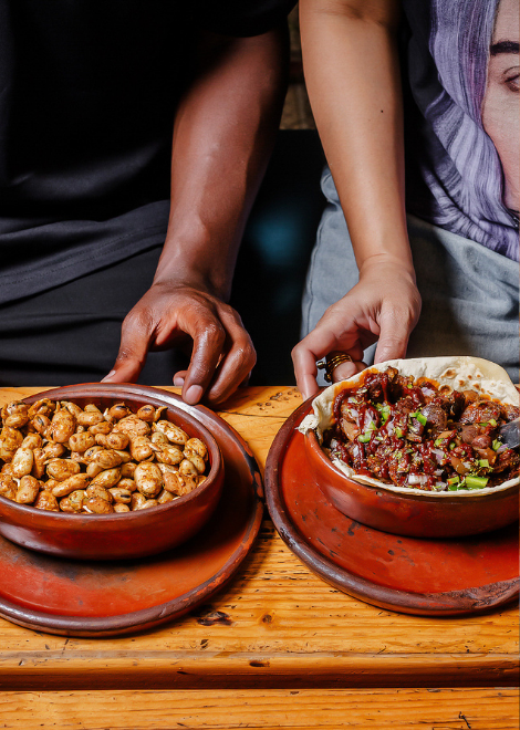 Bekolt spiced fava beans with chilli