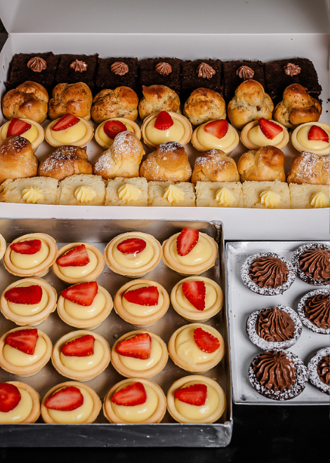 Mixed Ethiopian pastries