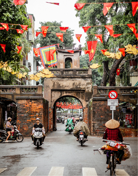 In the heart of the historic Old Quarter