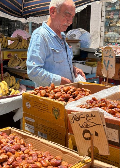 The date vendors of Alexandria. 