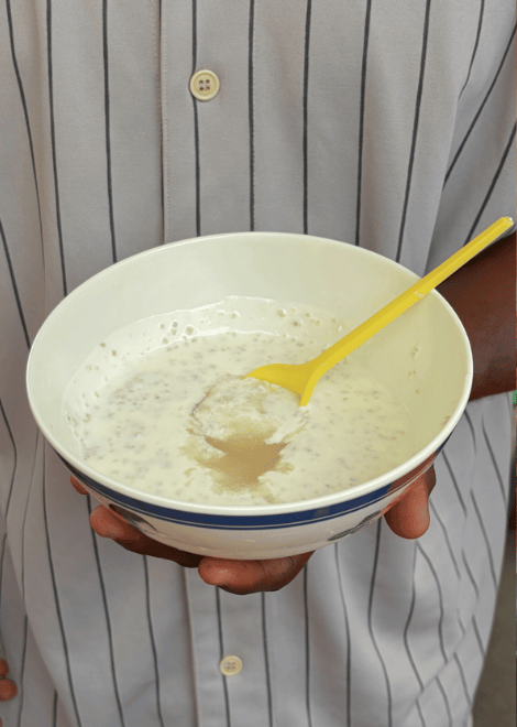 Sweet, creamy brukina with the gentle nuttiness of millet.
