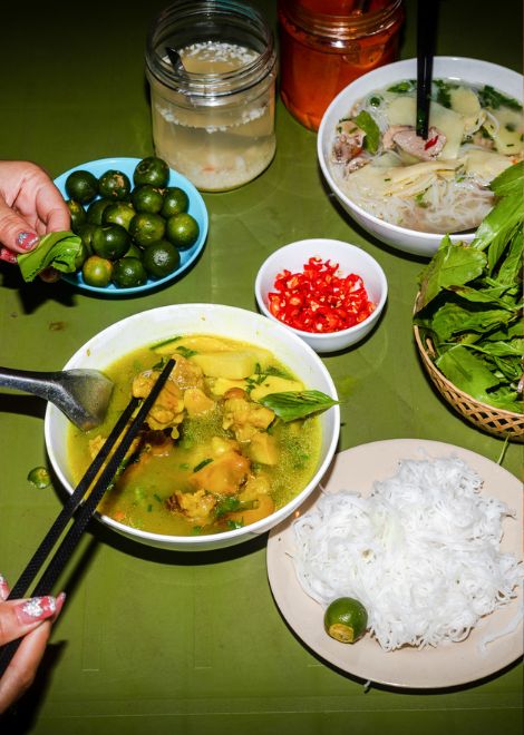 Experience the dishes that define the late night food scene in Hanoi.
