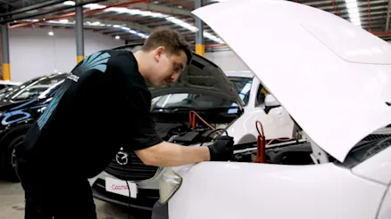 How to jump start a car with a flat battery