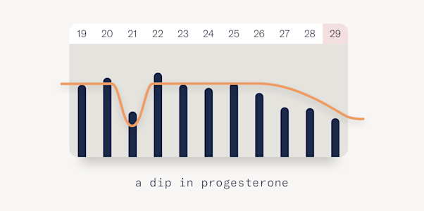 luteal dip