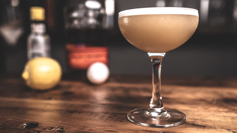 The best Whiskey Sour Recipe uses an Egg White