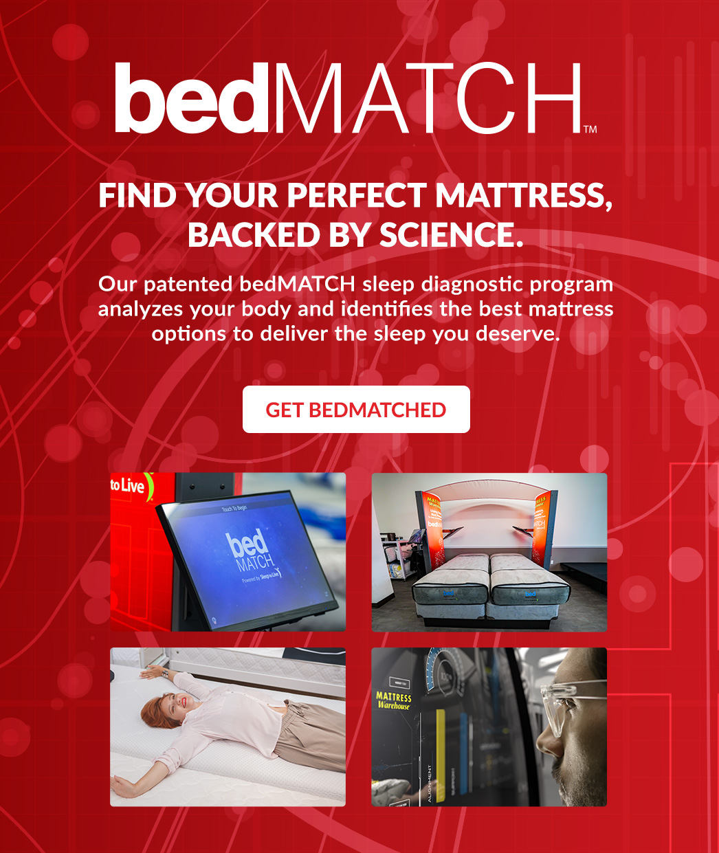 Bedmatch Find your perfect mattress, backed by science