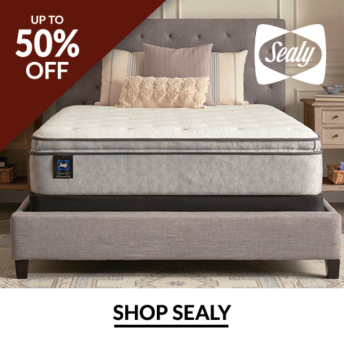 Up to 50% off Sealy