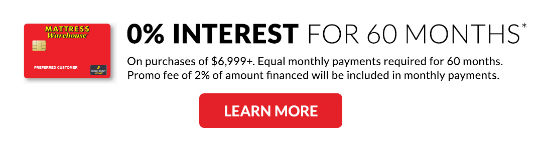 0% Interest Financing available for 60 Months*