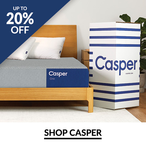 Casper up to 20% off