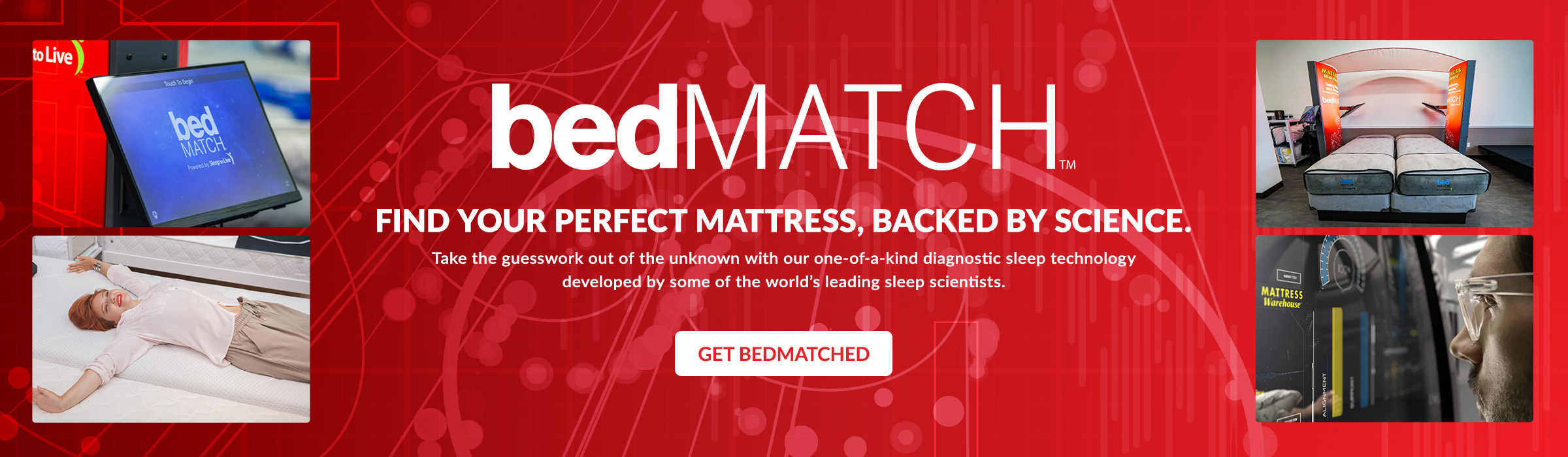 Find your perfect match with bedMatch diagnostic sleep technology