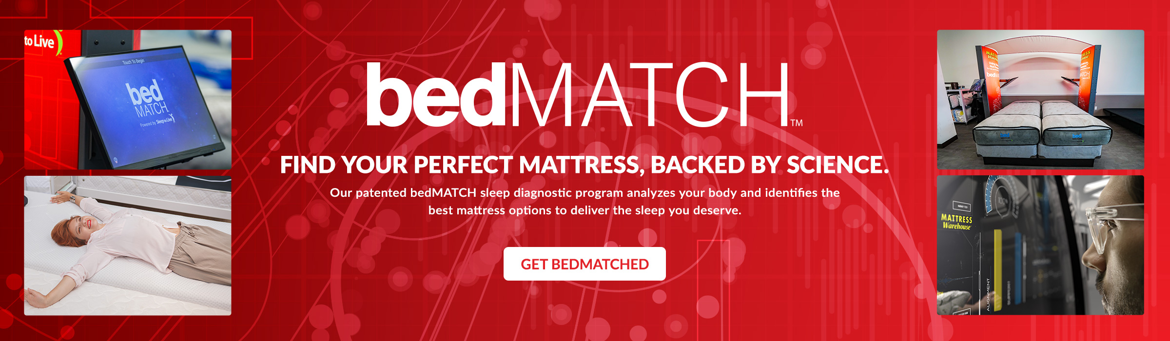 Bedmatch Find your perfect mattress, backed by science