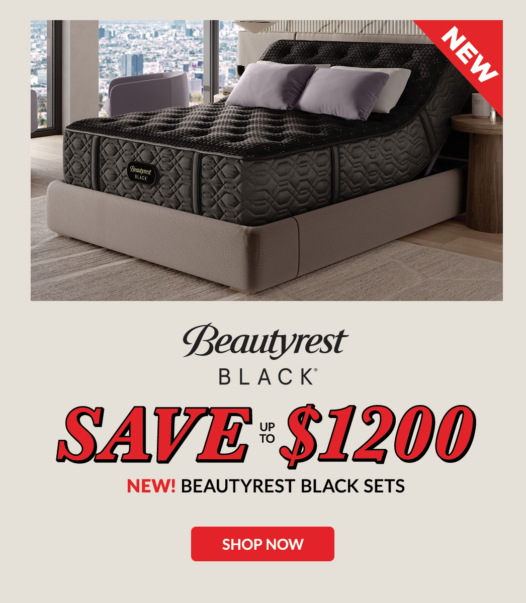 Save up to $1200 on New Beautyrest Black Sets