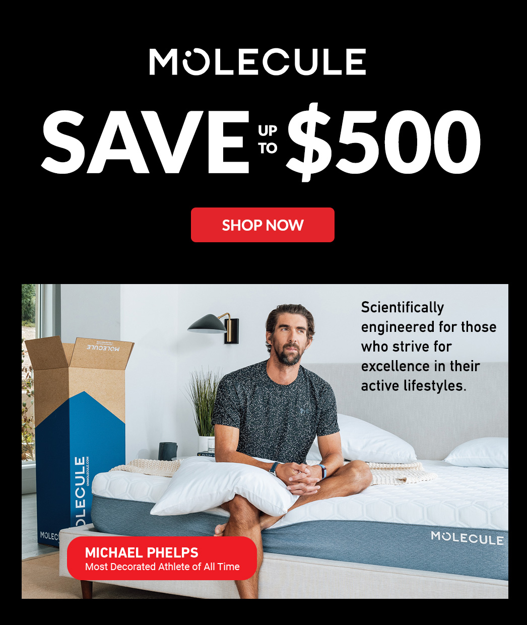 Molecule save up to $500