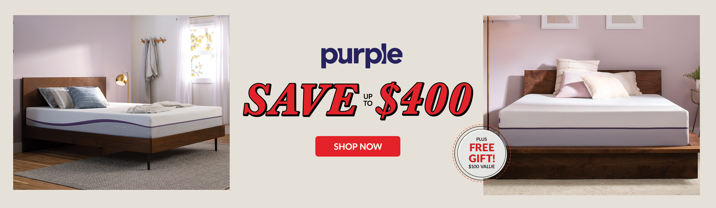 Purple Save up to $400