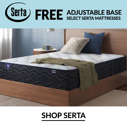 Serta free adjustable base with select mattresses