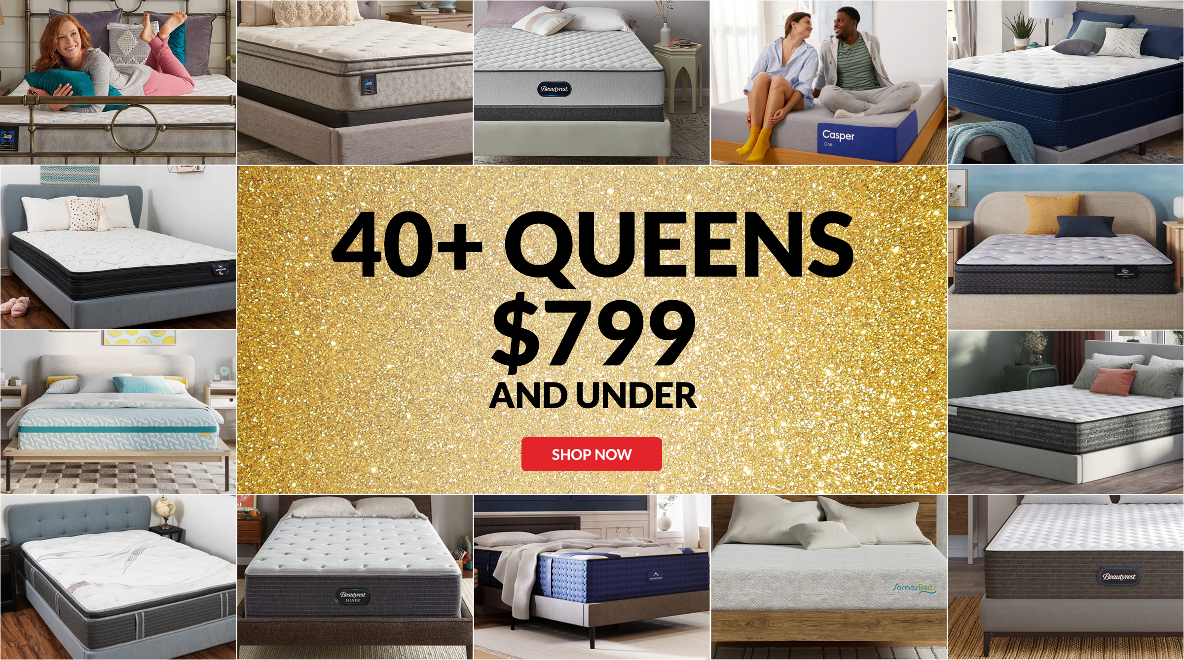 40+ Queens $799 and under