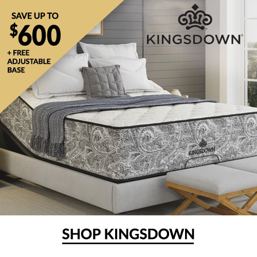 Kingsdown save up to $600 plus Free Adjustable Base