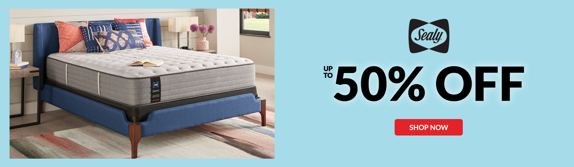 Sealy up to 50% Off