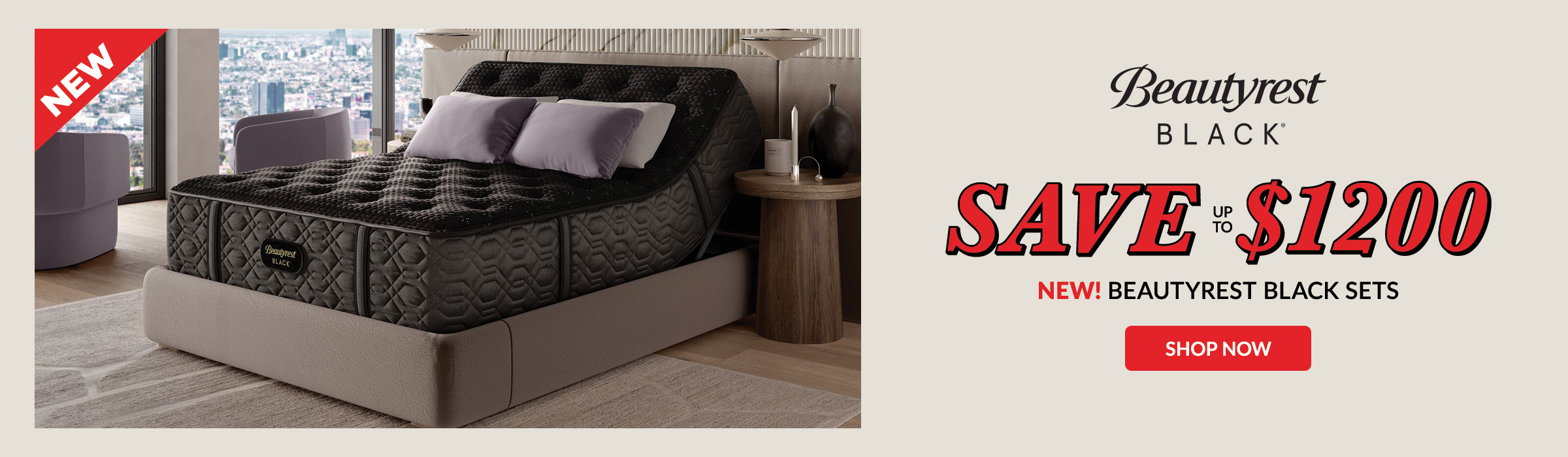 Save up to $1200 on New Beautyrest Black Sets