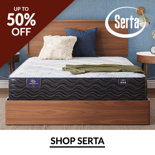 Up to 50% off Serta