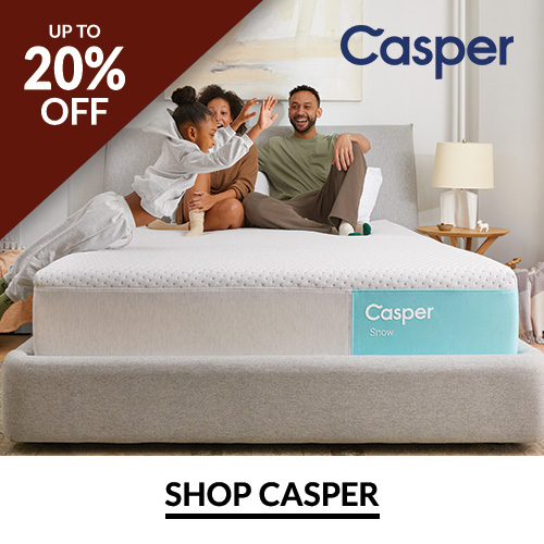 Up to 20% off Casper