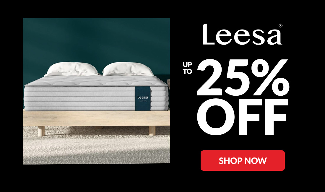 Leesa up to 25% Off