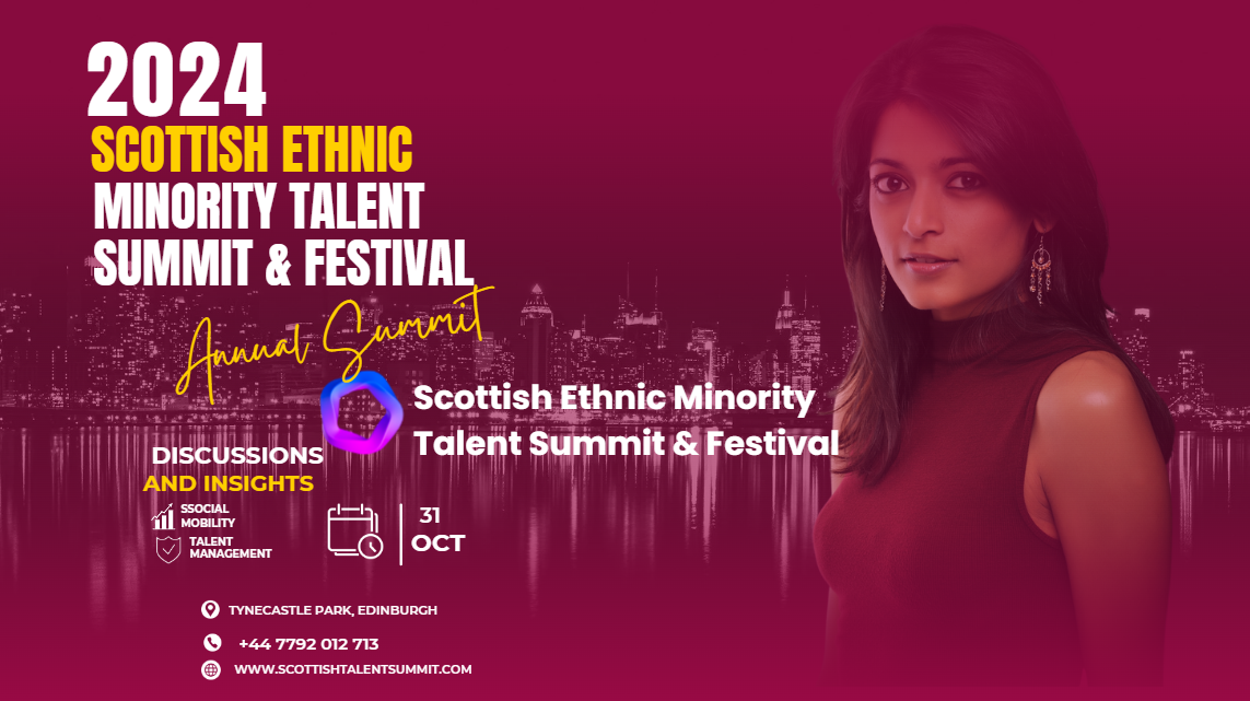 Cover Image for Scottish Ethnic Minority Talent Summit & Festival 2024! 