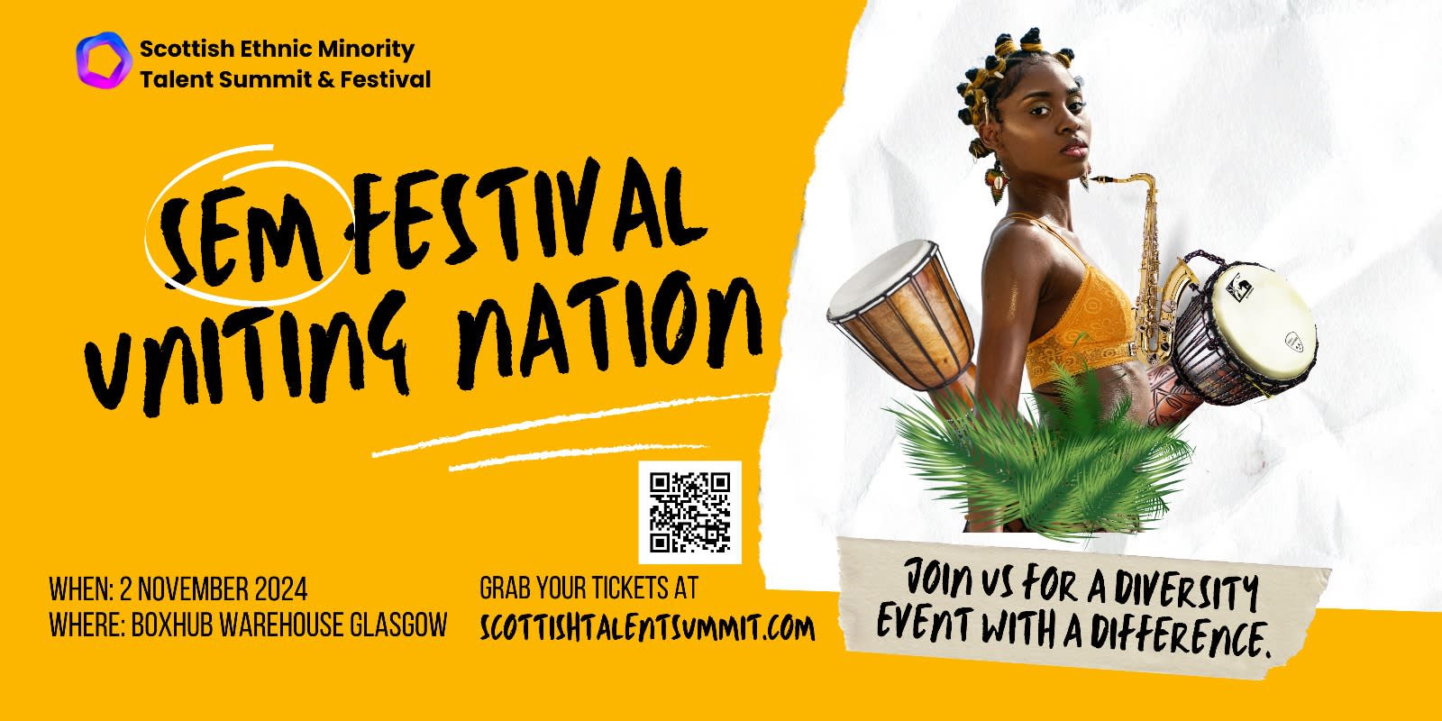 Join Us at the Scottish Ethnic Minority Talent Festival – A Celebration of Diversity and Culture!