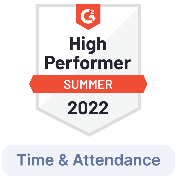 ZenHR Named a High Performer in the Time & Attendance Category by G2