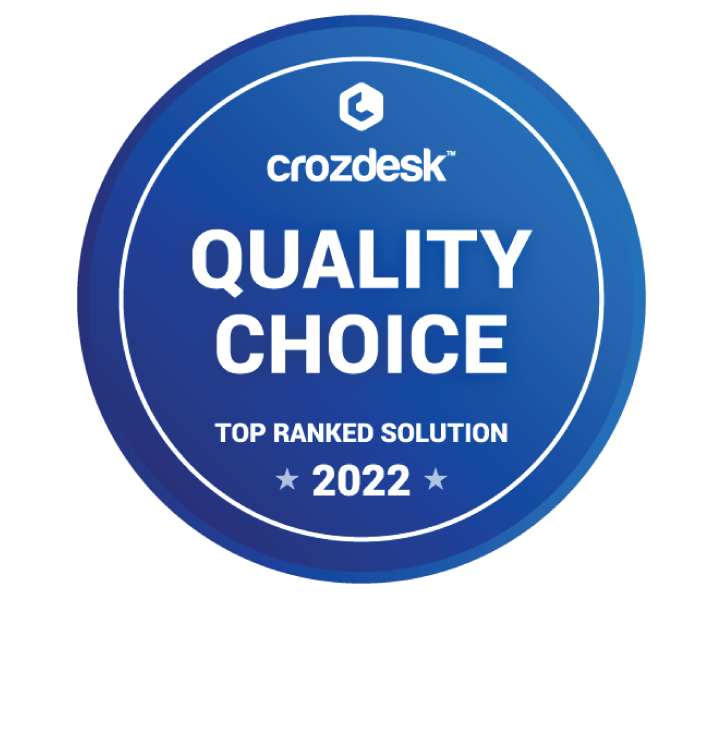 حصل ZenHR على جائزة اختيار الجودة من Crozdesk كأحد أعلى الحلول تقييماً لعام 2022