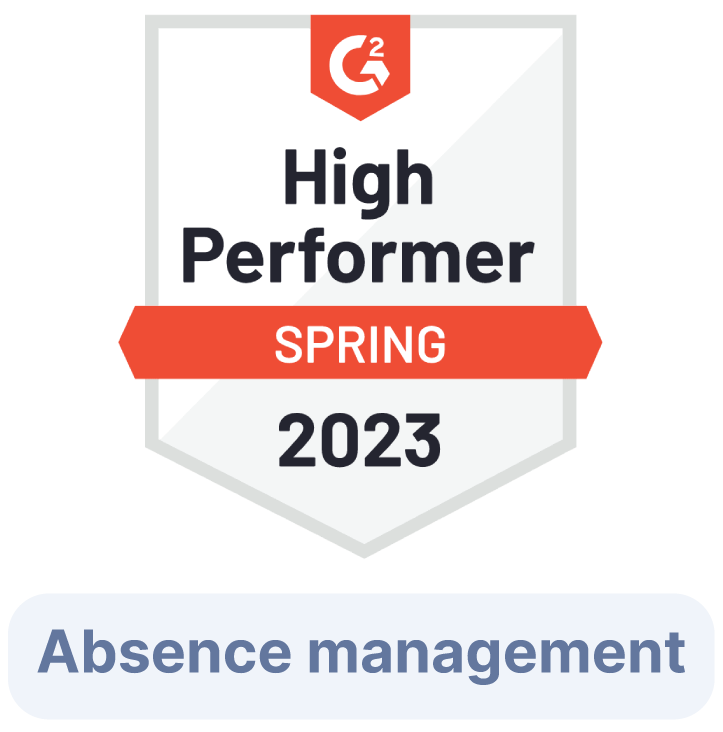 ZenHR Received the High Performer Award by G2 in the Absence Management Category