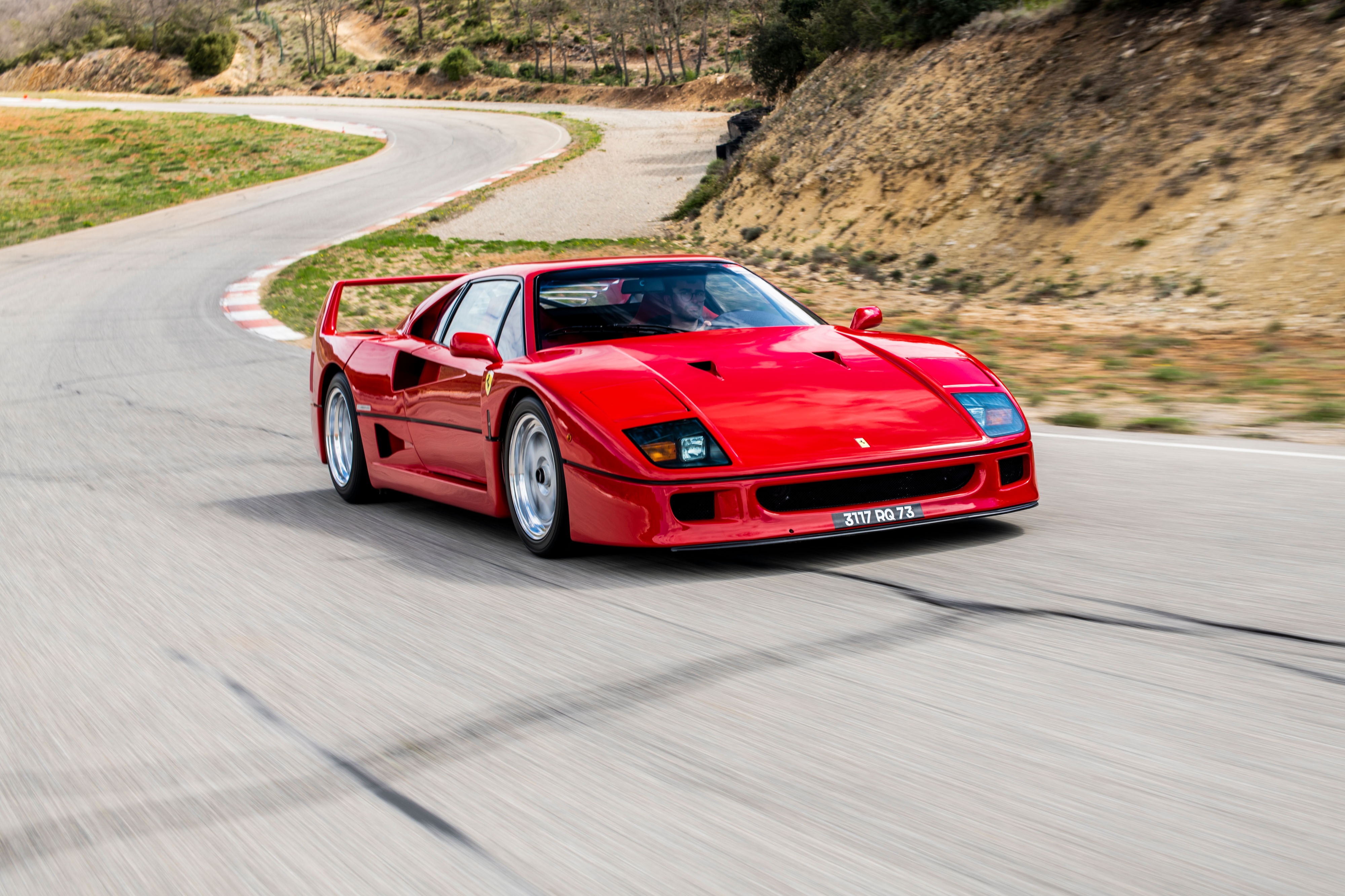 Alain Prost's Ferrari F40 going under the hammer at RM Sotheby's