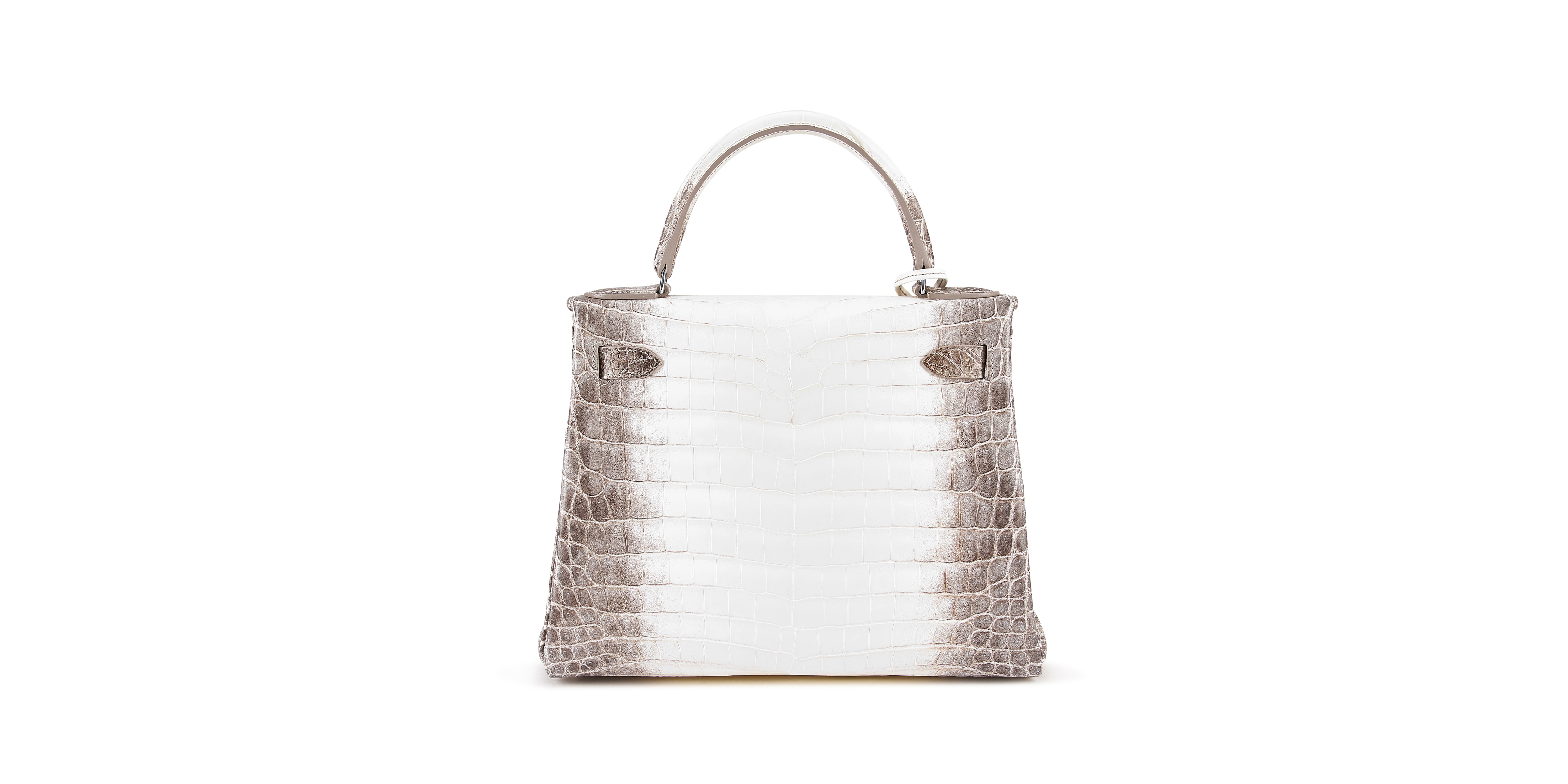 Meet the Hermès Himalaya Diamond Kelly in size 28. Which handbag is o