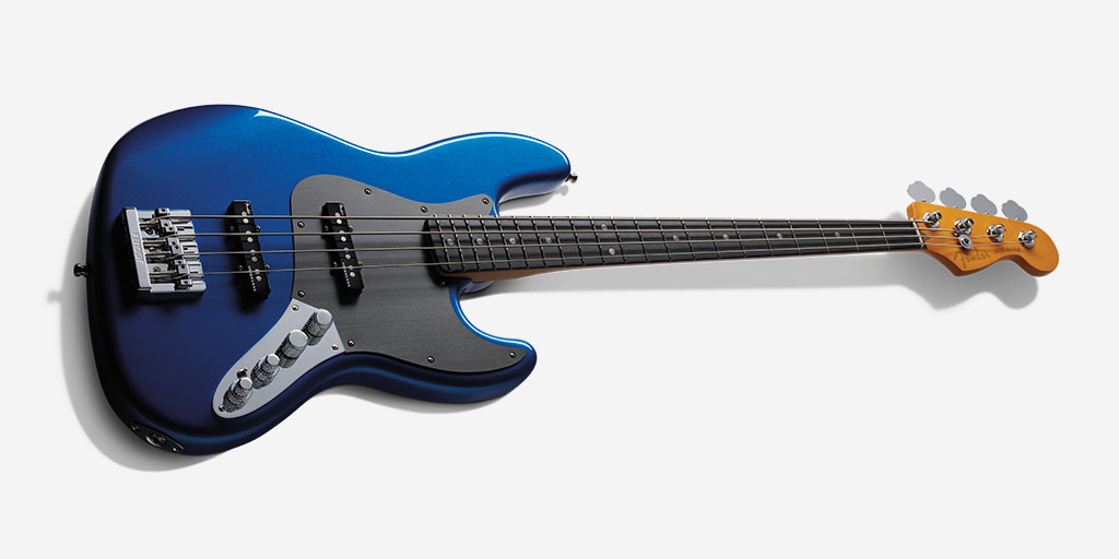 ベース Fender American Ultra Jazz Bass 2022 USA Fender American Ultra II Jazz Bass - Ebony Fretboard