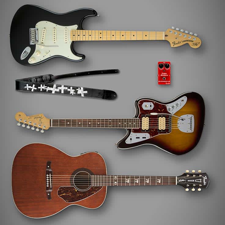 From Clapton’s Strat to Cobain’s Jag, Snag Gifts for Faithful Fans