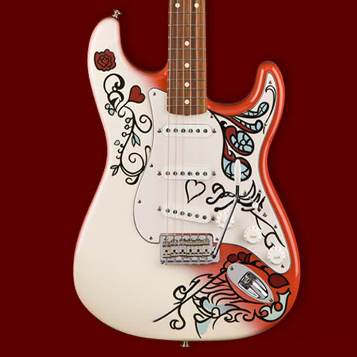 Introducing the Jimi Hendrix Monterey Stratocaster