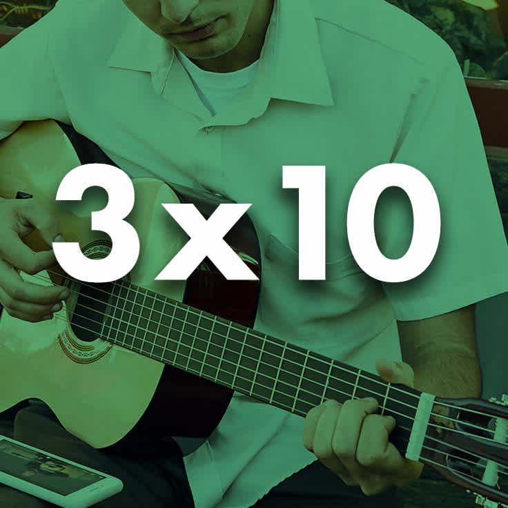 The MOST Effective Guitar Practice Schedule: 3x10