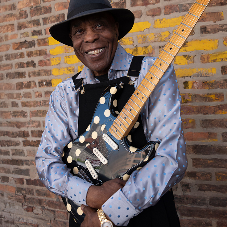 Learn about Buddy Guy's signature Standard Stratocaster, its