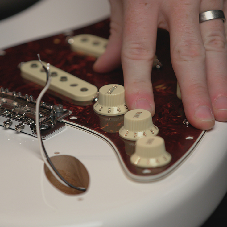 Make a Quick and Easy Upgrade with Preloaded Pickguards | Fender