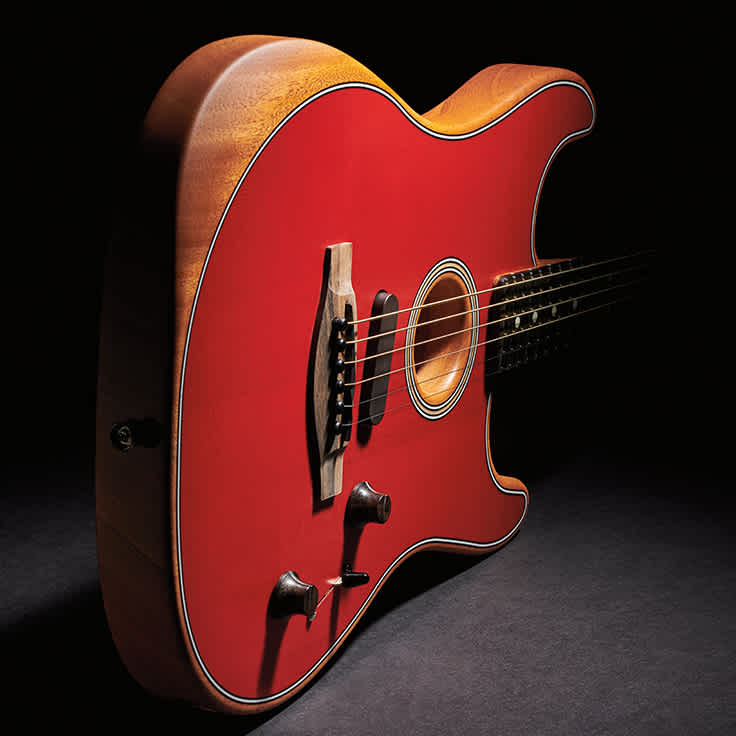 Inside the Fender American Acoustasonic Stratocaster