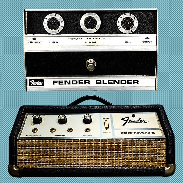 Vintage Fender Effects From the 1950s-1980s