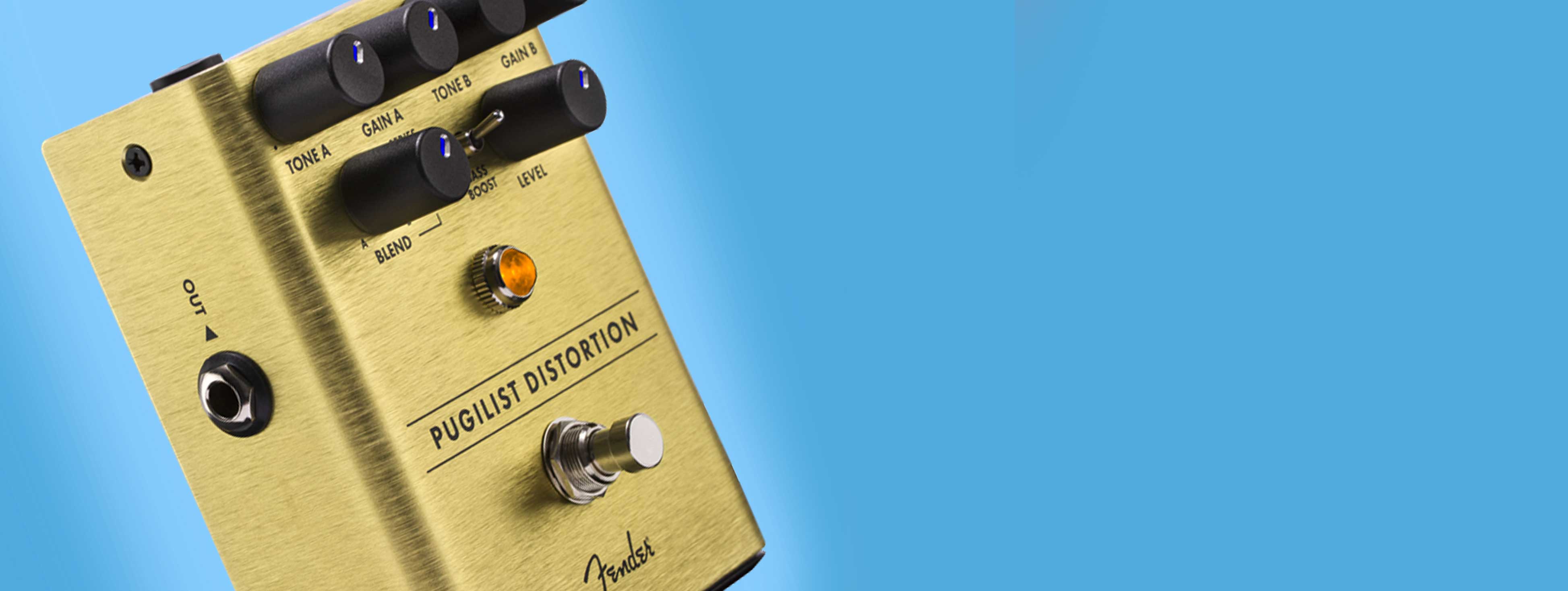 Fender Pugilist Distortion Pedal | Fender Guitars