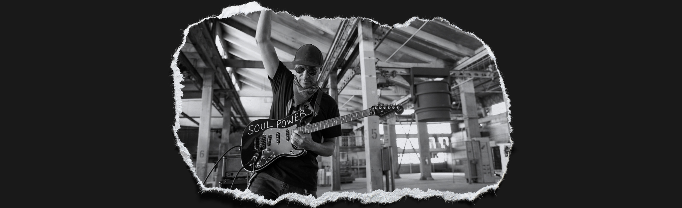 Learn chords and riffs to Tom Morello songs like “Driving to Texas,” “Can't  Stop the Bleeding,” and more.